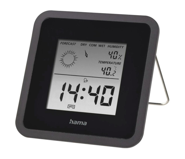 Hama Termometr/higrometr th50 (czarny) - 1145758 - zdjęcie